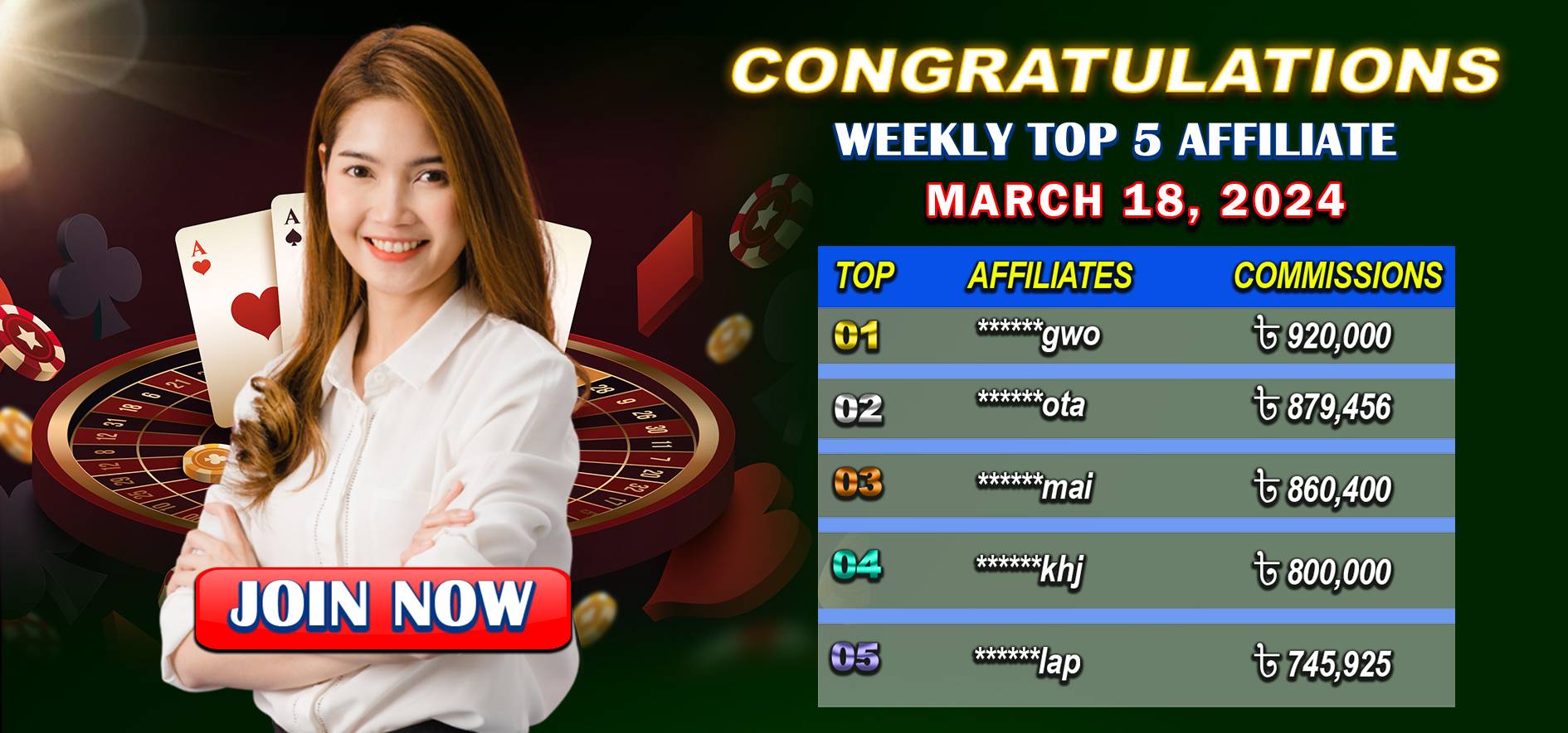 AFFILIATE weekly top 5 bjaff top banner MARCH 18 2024 BD