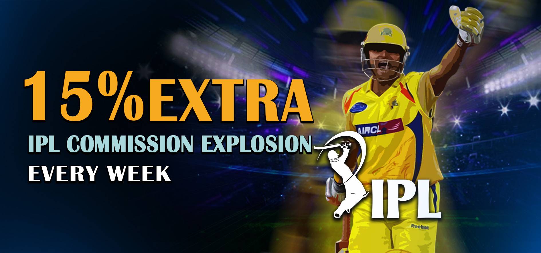WEB VIEW IPL COMMISSION EXPLOSION 15� EXTRA
